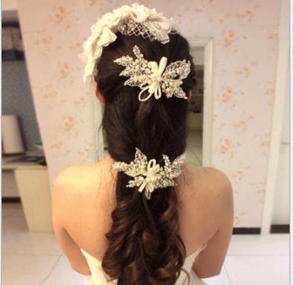 korean handmade headwear, pearl ribbons, short hair, wedding accessories, wedding accessories, hairpins, Slivery;golden
korean handmade headwear, pearl ribbons, short hair, wedding accessories, wedding accessories, hairpins, Slivery;golden