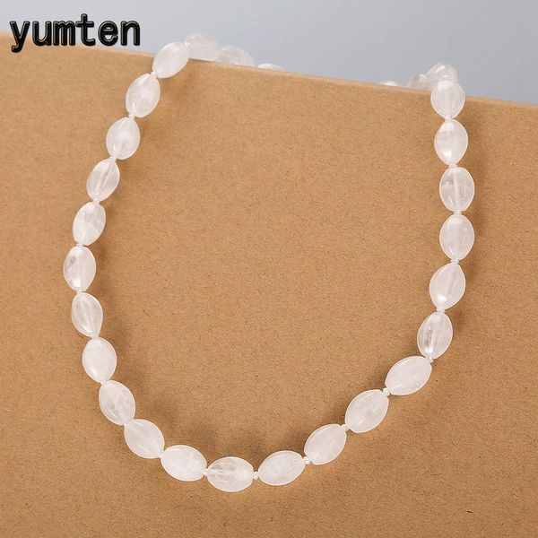 yumten white crystal necklace romantic women ornaments wedding jewellery geometric rolo chain transparent bead chain solid color, Silver
yumten white crystal necklace romantic women ornaments wedding jewellery geometric rolo chain transparent bead chain solid color, Silver