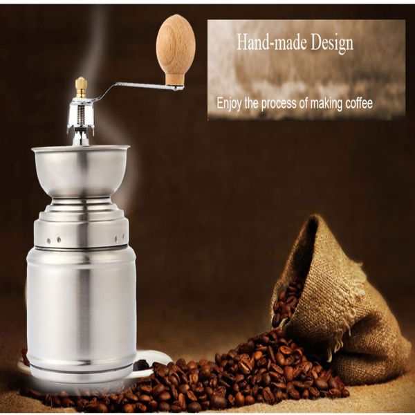 portable coffee grinder stainless steel adjustable manual ceramic coffee grinder bean miller household tools outdoor coffee mill
portable coffee grinder stainless steel adjustable manual ceramic coffee grinder bean miller household tools outdoor coffee mill