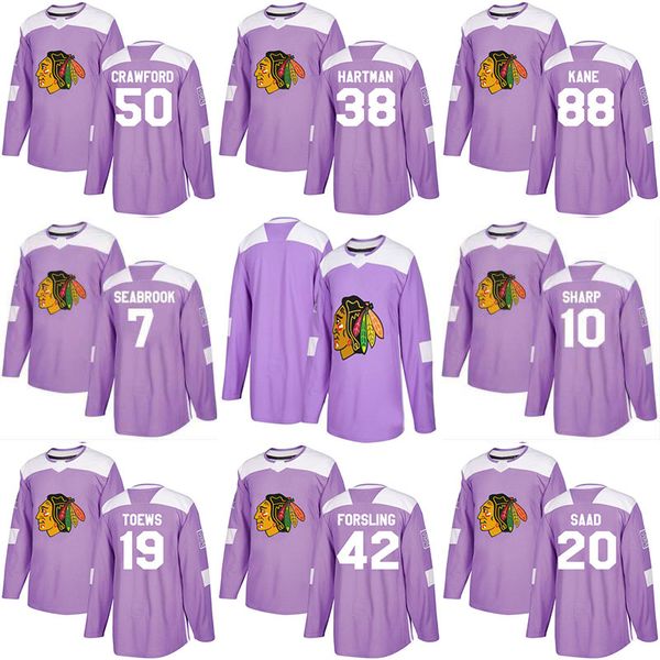 2018 Fights Cancer Jersey 64 David Kampf 38 Ryan Hartman 13 Tomas Jurco 42 Gustav Forsling Chicago Blackhawks Custom Hockey Jerseys
2018 Fights Cancer Jersey 64 David Kampf 38 Ryan Hartman 13 Tomas Jurco 42 Gustav Forsling Chicago Blackhawks Custom Hockey Jerseys