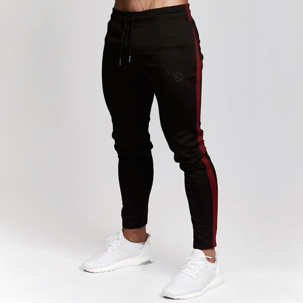 2018 gyms exercise men's pants autumn and winter new sport pants fitness joggers trousers stitching bodybuilding sweatpants, Black
2018 gyms exercise men's pants autumn and winter new sport pants fitness joggers trousers stitching bodybuilding sweatpants, Black