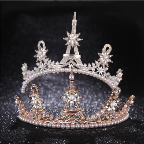 2018 bridal hair accessories elegant rhinestone handbands crown new pagoda baroque bridal jewels handmade crystal bridal jewelry, Silver
2018 bridal hair accessories elegant rhinestone handbands crown new pagoda baroque bridal jewels handmade crystal bridal jewelry, Silver