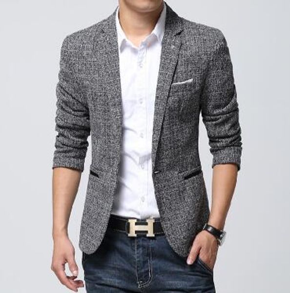 british's style new brand blazer men linen casual suit mens blazers slim fit regular single breasted men flax suit jacket 4xl, White;black
british's style new brand blazer men linen casual suit mens blazers slim fit regular single breasted men flax suit jacket 4xl, White;black