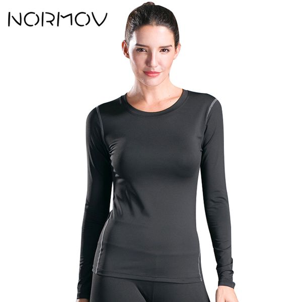normov solid long sleeve yoga shirt women tight fitness clothing gym female running training sweatshirt sportwear femme, White;red
normov solid long sleeve yoga shirt women tight fitness clothing gym female running training sweatshirt sportwear femme, White;red