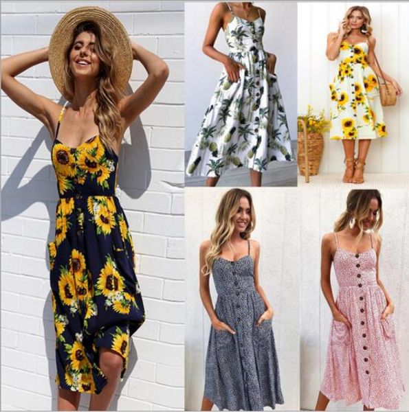 new euro style women clothing floral pineapple stripped print suspender dress lady casual sleeveless party dress, Black;gray
new euro style women clothing floral pineapple stripped print suspender dress lady casual sleeveless party dress, Black;gray