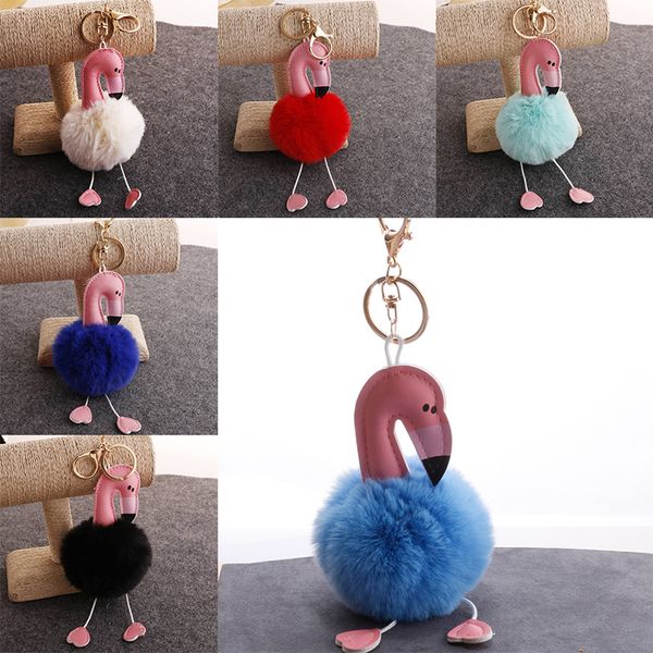 cartoon flamingo keychain fluffy artificial rabbit fur ball key chain car bag key ring pendant 17 colors xl-608, Silver
cartoon flamingo keychain fluffy artificial rabbit fur ball key chain car bag key ring pendant 17 colors xl-608, Silver