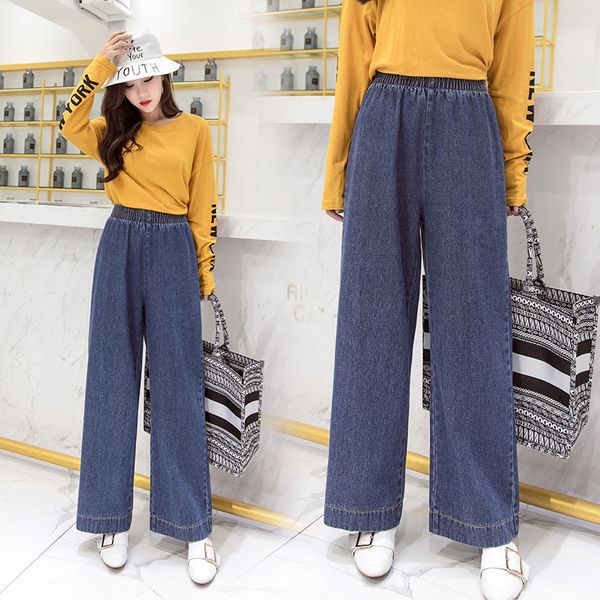 5xl plus big size jeans panty women spring summer style autumn 2018 feminina wide-legged loose straight denim pants female a5130, Blue
5xl plus big size jeans panty women spring summer style autumn 2018 feminina wide-legged loose straight denim pants female a5130, Blue