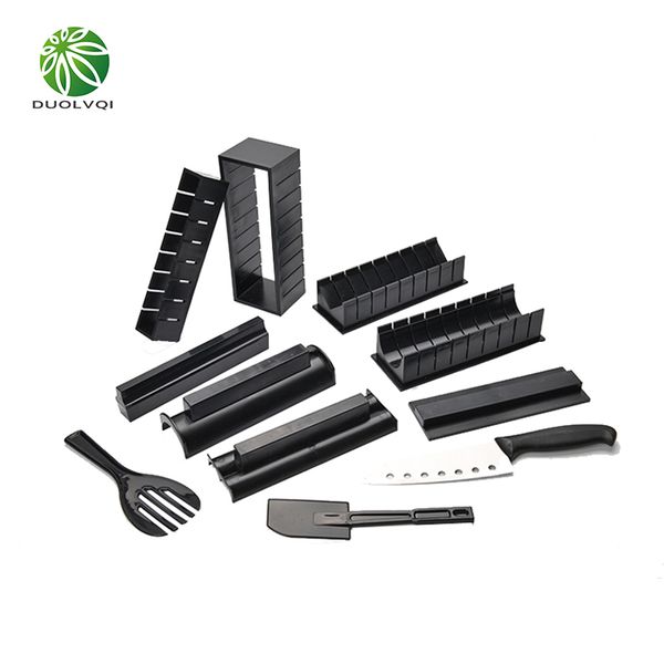 duolvqi diy 10pcs sushi maker rice mold japanese rice ball cake roll mold multifunctional mould making sushi tools
duolvqi diy 10pcs sushi maker rice mold japanese rice ball cake roll mold multifunctional mould making sushi tools