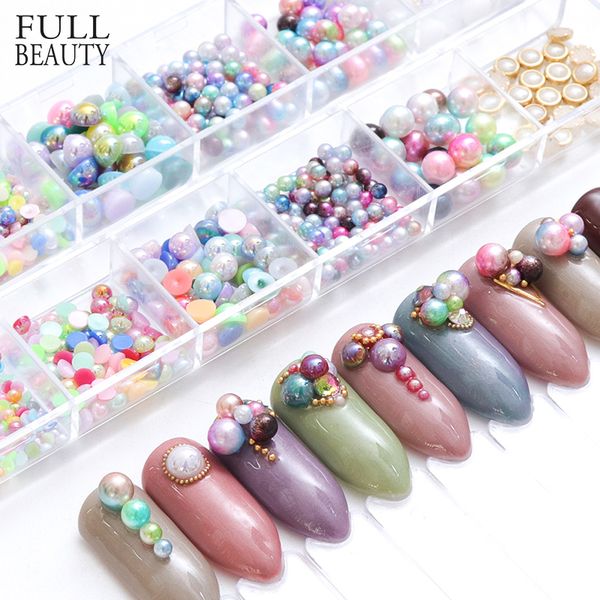 full beauty glitter mermaid nail decorations mixed size gradient magic beads pearl charms stone 3d tips rhinestone set chhcp, Silver;gold
full beauty glitter mermaid nail decorations mixed size gradient magic beads pearl charms stone 3d tips rhinestone set chhcp, Silver;gold