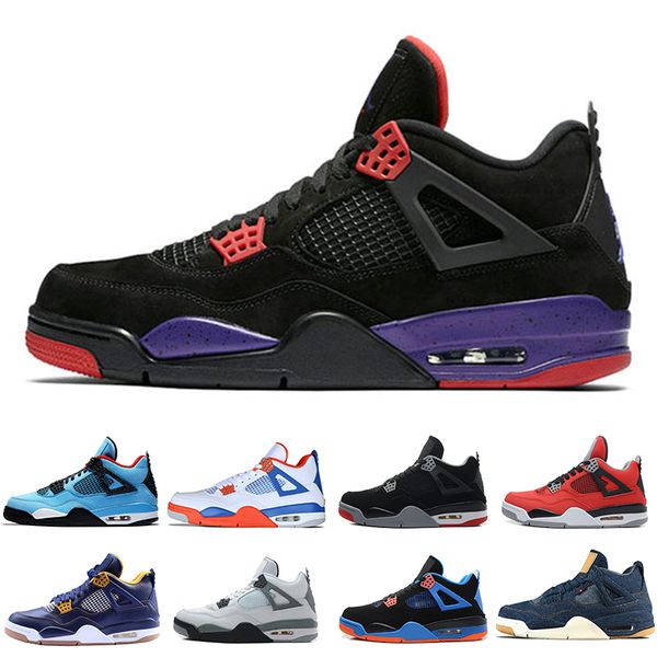 4 4s travis scotts cactus jack mens basketball shoes raptors tattoo denim blue pure money black gold bred oreo men sports sneakers designer, White;red
4 4s travis scotts cactus jack mens basketball shoes raptors tattoo denim blue pure money black gold bred oreo men sports sneakers designer, White;red