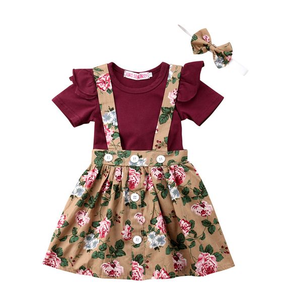 newborn baby girl clothes set short sleeve round neck bodysuit floral belt skirt headband summer girls clothing cute 3pcs outfit, White
newborn baby girl clothes set short sleeve round neck bodysuit floral belt skirt headband summer girls clothing cute 3pcs outfit, White