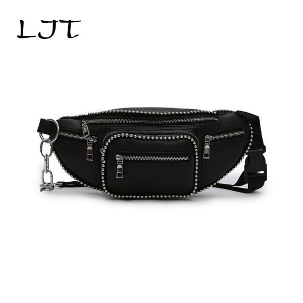 ljt luxury design women pu leather waist bag female rivet casual fanny packs belt bag handbag and purse female mini chest bags
ljt luxury design women pu leather waist bag female rivet casual fanny packs belt bag handbag and purse female mini chest bags