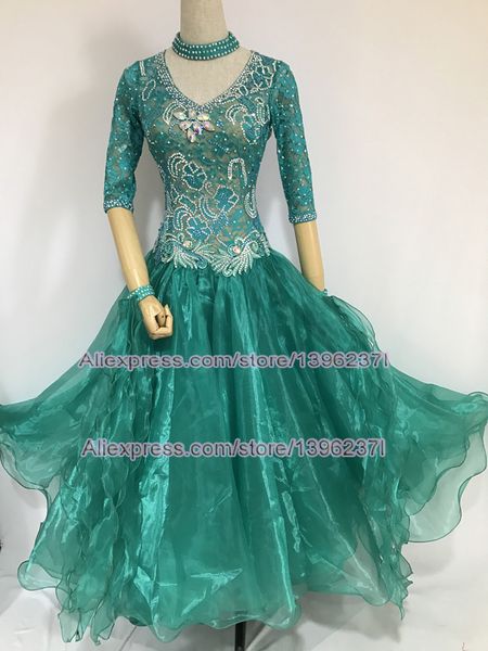 Lady 039 tandard ballroom dance kirt 2019 new de ign green waltz ballroom competition dance dre e women
Lady 039 tandard ballroom dance kirt 2019 new de ign green waltz ballroom competition dance dre e women