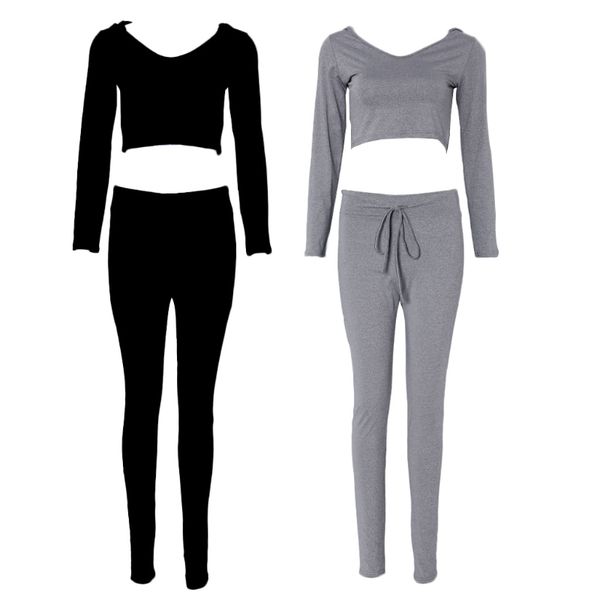 regular women suit outfit two 2 piece set crop legging sweatpants set crop hoodie set sweatshirt pants tracksuit female hot, Gray
regular women suit outfit two 2 piece set crop legging sweatpants set crop hoodie set sweatshirt pants tracksuit female hot, Gray