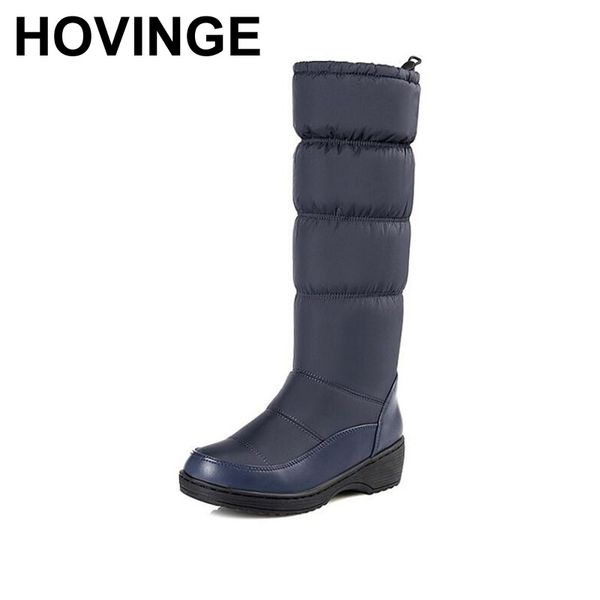 hovinge new arrival women boots mid calf waterproof down thick fur wedge snow boots women winter warm shoes big, Black
hovinge new arrival women boots mid calf waterproof down thick fur wedge snow boots women winter warm shoes big, Black