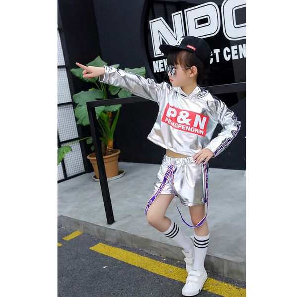 kids sliver ballroom modern jazz hip hop dance competition costumes set shirt pants for girls party stage dancing outfits, Black;red
kids sliver ballroom modern jazz hip hop dance competition costumes set shirt pants for girls party stage dancing outfits, Black;red