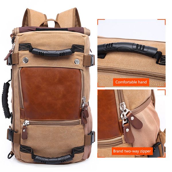 lukatu new men backpack large capacity travel multifunctional 3 colors canvas shoulder bags rucksack 2018
lukatu new men backpack large capacity travel multifunctional 3 colors canvas shoulder bags rucksack 2018