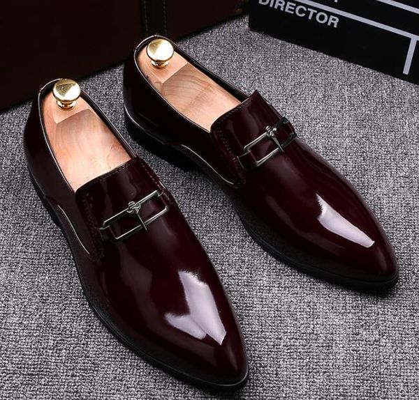 oxfords formal shoes mens leather wedding shoes heren schoenen oxford for men dress shoes 2019 loafers size:39-44, Black
oxfords formal shoes mens leather wedding shoes heren schoenen oxford for men dress shoes 2019 loafers size:39-44, Black