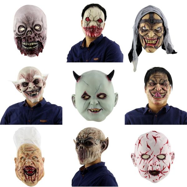 party supplies halloween latex mask horrifying mask latex mask with hat for masquerade halloween costume bar realistic
party supplies halloween latex mask horrifying mask latex mask with hat for masquerade halloween costume bar realistic
