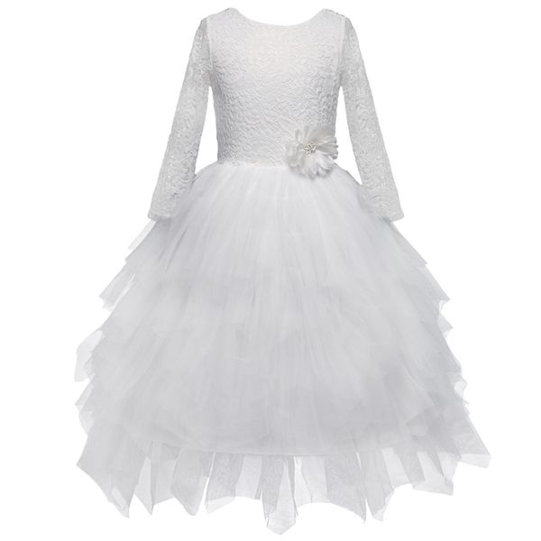girls party dress stereo flowers lace tulle tutu dresses girls back v-neck tiered tulle long sleeves kids princess dress, White;blue
girls party dress stereo flowers lace tulle tutu dresses girls back v-neck tiered tulle long sleeves kids princess dress, White;blue