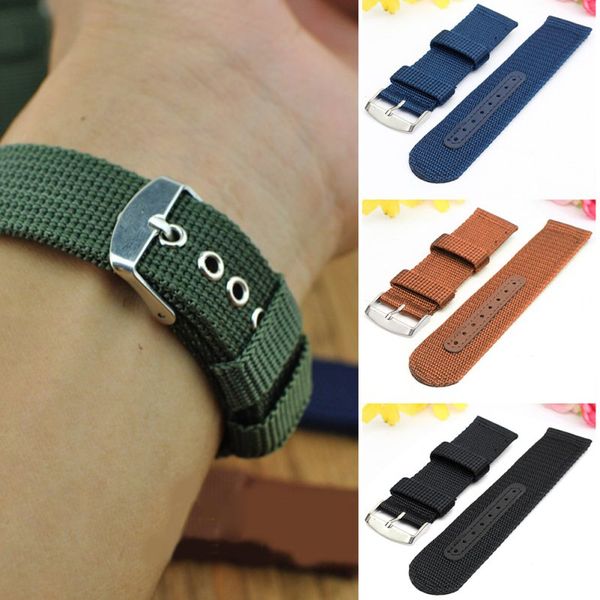 balight army nylon fabric canvas wrist watch band strap 4color with stainless steel buckle 18/20/22/24mm, Black;brown
balight army nylon fabric canvas wrist watch band strap 4color with stainless steel buckle 18/20/22/24mm, Black;brown