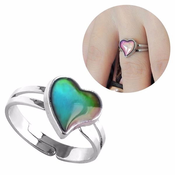 whole saleband mood ring temperature emotion feeling rings mood color changing adjustable size for women christmas birthday gifts for girl, Golden;silver
whole saleband mood ring temperature emotion feeling rings mood color changing adjustable size for women christmas birthday gifts for girl, Golden;silver