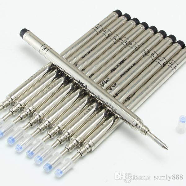 High Quality Black/ Blue ink Rollerball pen metal screw refill For MB Pen international standard supplies accessories
High Quality Black/ Blue ink Rollerball pen metal screw refill For MB Pen international standard supplies accessories