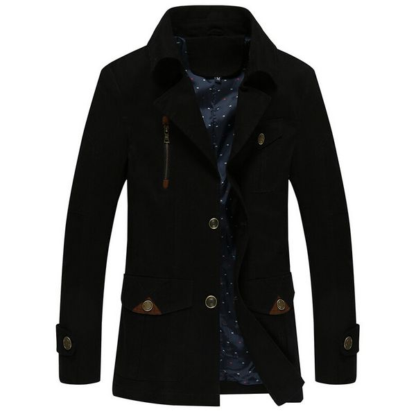 brand new autumn trench coat mens cotton male casual jacket men windbreaker overcoat jackets coat size 4xl, Black;brown
brand new autumn trench coat mens cotton male casual jacket men windbreaker overcoat jackets coat size 4xl, Black;brown