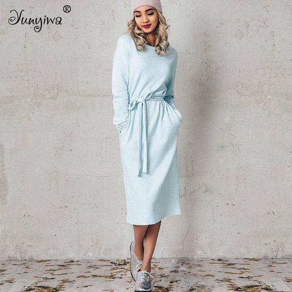 женщины dress повседневная прямо твердые полный рукав vestidos длиной до колен o-образным вырезом весна dress, White;black
женщины dress повседневная прямо твердые полный рукав vestidos длиной до колен o-образным вырезом весна dress, White;black