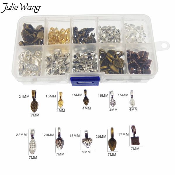 julie wang 200pcs wholesale multi shape color mixed glue on bail pendant clips jewelry accessory diy finding storage box, Blue;slivery
julie wang 200pcs wholesale multi shape color mixed glue on bail pendant clips jewelry accessory diy finding storage box, Blue;slivery