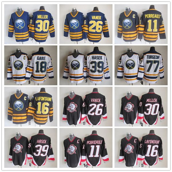 vintage buffalo sabres 16 pat lafontaine 26 thomas vanek danny gare 30 ryan miller 39 dominik hasek pierre turgeon mogilny hockey jerseys, Black;red
vintage buffalo sabres 16 pat lafontaine 26 thomas vanek danny gare 30 ryan miller 39 dominik hasek pierre turgeon mogilny hockey jerseys, Black;red