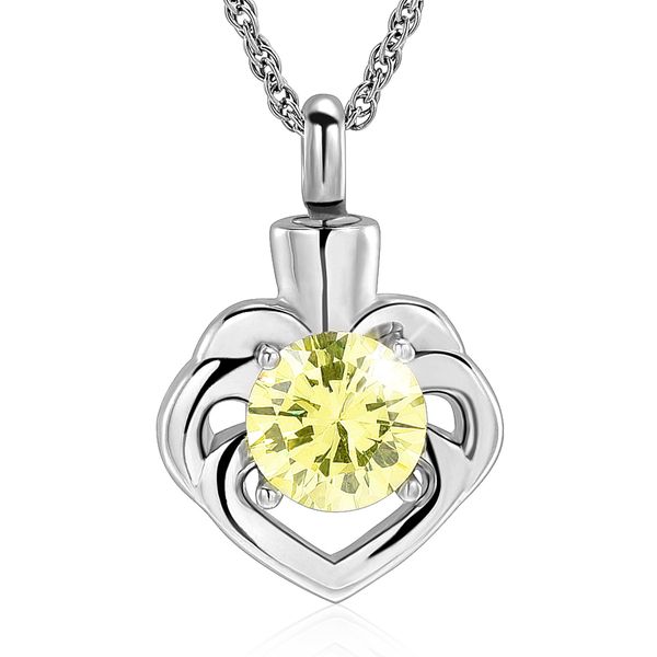 ijd9991 cremation memorial jewelry stainless steel crystal heart keepsake for loved ones ashes, Silver
ijd9991 cremation memorial jewelry stainless steel crystal heart keepsake for loved ones ashes, Silver
