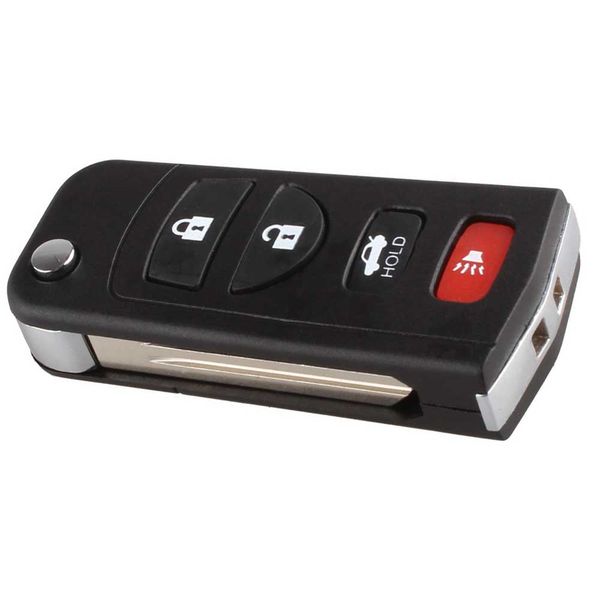 4 buttons remote key shell case folding flip keyless fob for car infiniti g35 i35 350z nissan sentra altima maxima 2002 2006
4 buttons remote key shell case folding flip keyless fob for car infiniti g35 i35 350z nissan sentra altima maxima 2002 2006