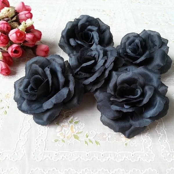 8cm black color 10pcs/lot artificial rose silk flower heads decorative flowers for wedding home party banquet decoration
8cm black color 10pcs/lot artificial rose silk flower heads decorative flowers for wedding home party banquet decoration