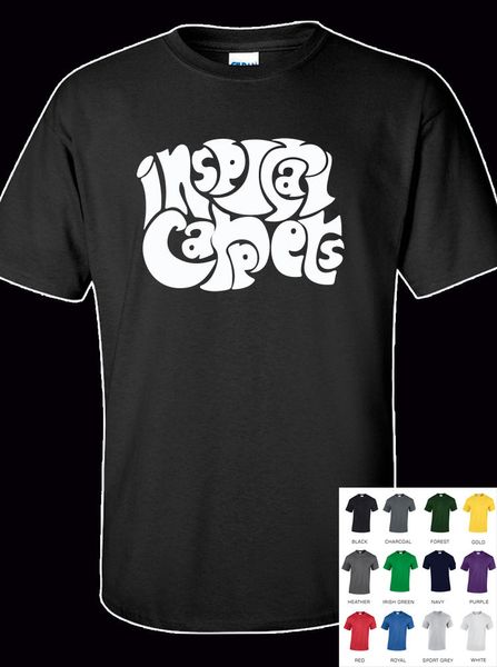 

inspiral carpets twirl 100% cotton t-shirt - all sizes & colours new t shirts funny tee new funny, White;black