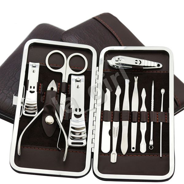 12pcs a set Stainless Steel Nail Manicure Pedicure Tools Nail Clippers Personal Professional Grooming Kits Drop Shipping
12pcs a set Stainless Steel Nail Manicure Pedicure Tools Nail Clippers Personal Professional Grooming Kits Drop Shipping