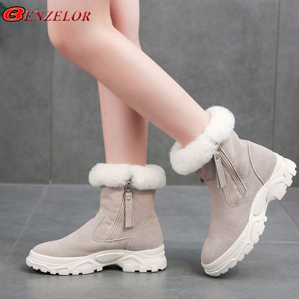 benzelor 2018 winter faux fur women shoes woman boots snow ankle sneakers warm plush femme ladies boot luxury chaussure zipper, Black
benzelor 2018 winter faux fur women shoes woman boots snow ankle sneakers warm plush femme ladies boot luxury chaussure zipper, Black