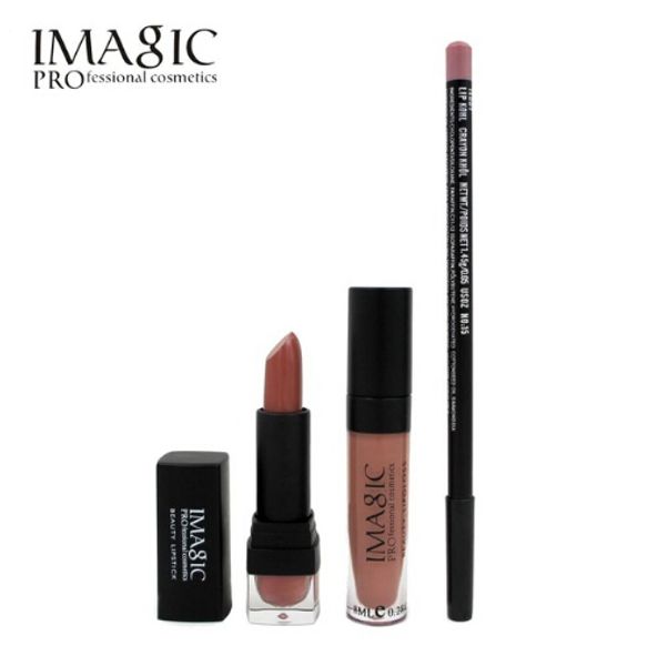 imagic sell 3pcs/set lip makeup waterproof strawberry long lasting lipgloss+ lipstick+ lipliner pencil makeup set
imagic sell 3pcs/set lip makeup waterproof strawberry long lasting lipgloss+ lipstick+ lipliner pencil makeup set