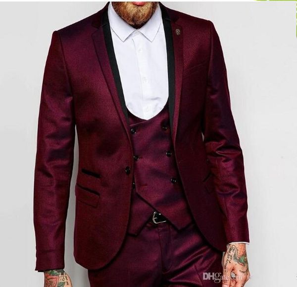 новые высококачественные groomsmen notch отворот жених смокинги бордовые мужские костюмы свадьба / выпускной / ужин лучший блейзер (куртка, Black;gray
новые высококачественные groomsmen notch отворот жених смокинги бордовые мужские костюмы свадьба / выпускной / ужин лучший блейзер (куртка, Black;gray