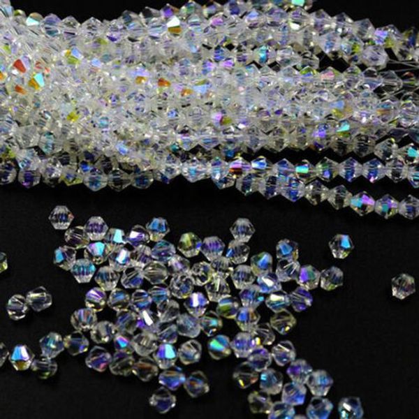белый AB Bicone граненый 5301# хрустальное стекло свободные распорка бусины DIY ювелирны
белый AB Bicone граненый 5301# хрустальное стекло свободные распорка бусины DIY ювелирны