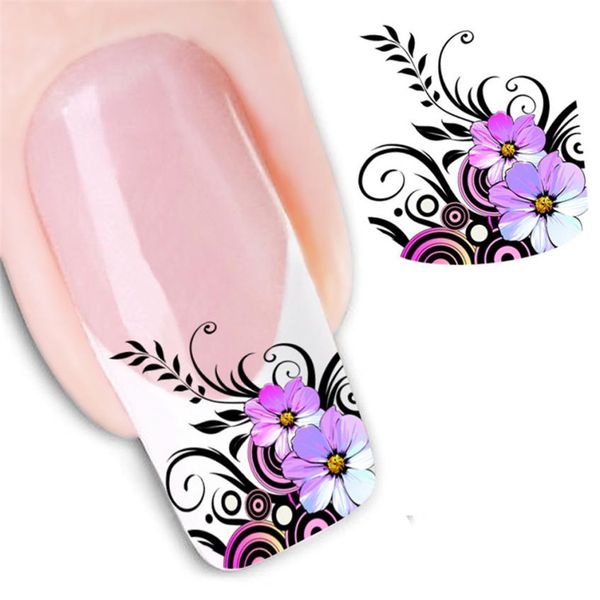 menow 2018 newly women's fashion nail art sticker water transfer stickers flower tips nail art stickers 07.11, White
menow 2018 newly women's fashion nail art sticker water transfer stickers flower tips nail art stickers 07.11, White