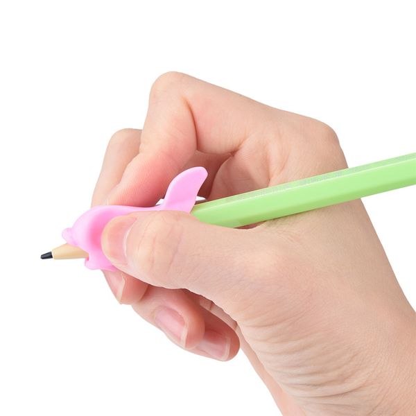 2/6 pcs silicone children pencil holder pen writing aid grip posture correction tool a30, Black;red
2/6 pcs silicone children pencil holder pen writing aid grip posture correction tool a30, Black;red
