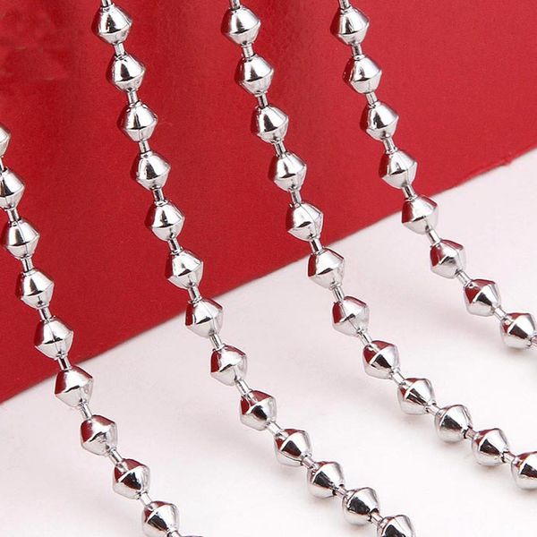 2/2.4/3.2mm stainless steel keychain bead ball chains floating locket necklaces trendy jewelry parts ing, Silver
2/2.4/3.2mm stainless steel keychain bead ball chains floating locket necklaces trendy jewelry parts ing, Silver