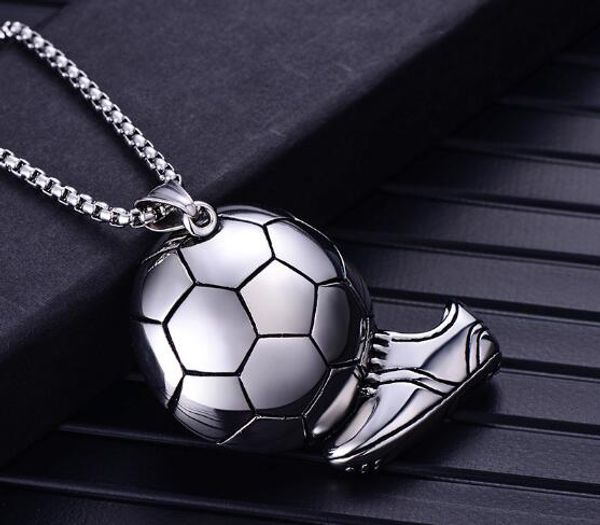 europe and the united states popular world cup men's soccer shoes football shooting necklace sports pendant jewelry fashion popular, Silver
europe and the united states popular world cup men's soccer shoes football shooting necklace sports pendant jewelry fashion popular, Silver