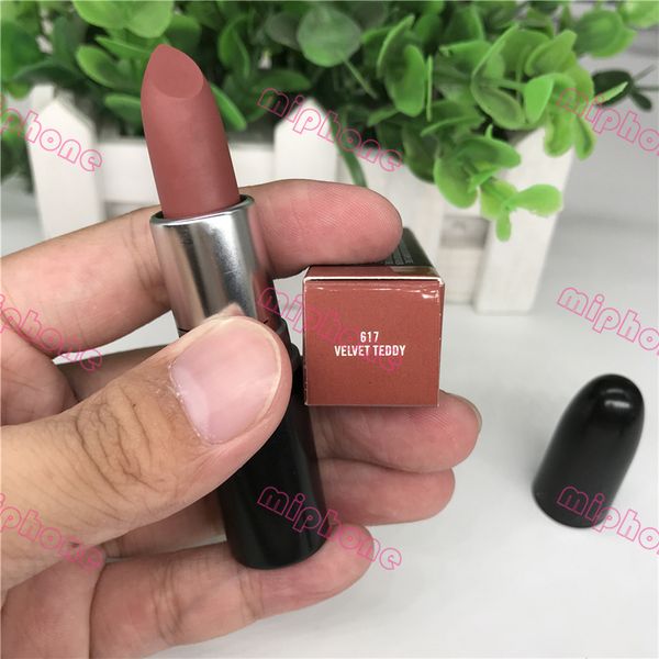 1PCS Hot make up AA7 VELVET TEDDY matte lipstick New Color velvet teddy Rouge à Lèvres lipstick 3g 100%real shot with sweet smell ePacket
1PCS Hot make up AA7 VELVET TEDDY matte lipstick New Color velvet teddy Rouge à Lèvres lipstick 3g 100%real shot with sweet smell ePacket