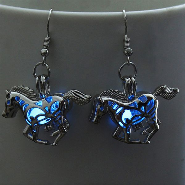 women luminous earrings hollow out horse pendant earrings glow in the dark jewelry for women fashion decoration372247, Silver
women luminous earrings hollow out horse pendant earrings glow in the dark jewelry for women fashion decoration372247, Silver
