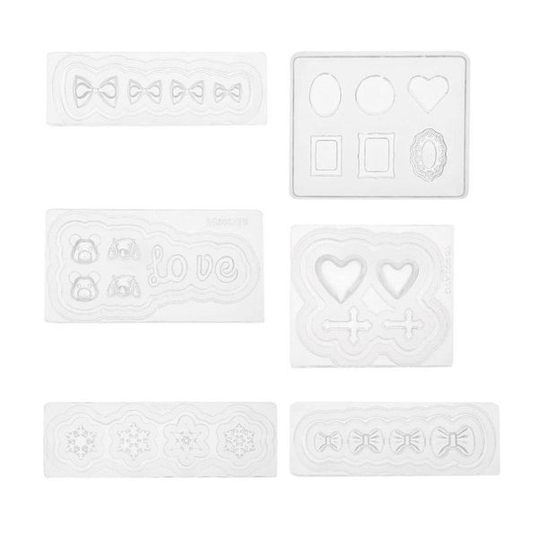 1pc 3d mold silicone acrylic nail art diy nail decoration design templates pattern beauty manicure nails kit, White
1pc 3d mold silicone acrylic nail art diy nail decoration design templates pattern beauty manicure nails kit, White