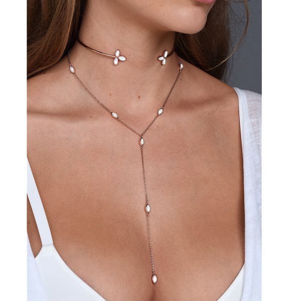 fashion women double layer necklace choker y lariat necklaces set rose gold silver 2 color gorgeous european female jewelry
fashion women double layer necklace choker y lariat necklaces set rose gold silver 2 color gorgeous european female jewelry