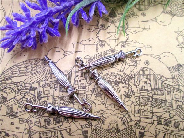 75pcs--umbrella charms, antique tibetan silver 3d umbrella charm pendant 35x6mm, Bronze;silver
75pcs--umbrella charms, antique tibetan silver 3d umbrella charm pendant 35x6mm, Bronze;silver