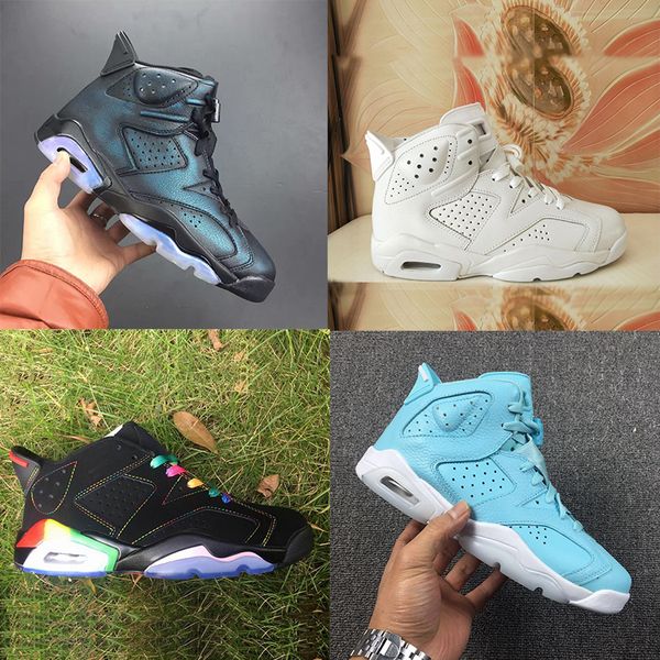 all white new 6 6s mens basketball shoes women rainbow still blue chameleon trainers sport sneakers 36-47
all white new 6 6s mens basketball shoes women rainbow still blue chameleon trainers sport sneakers 36-47